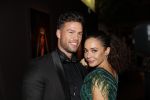 Amsterdam 12 december 2019
Luxury fair LXRY in de rai. Fajah Lourens met haar nieuwe vriend Daan