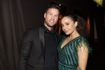 Amsterdam 12 december 2019
Luxury fair LXRY in de rai. Fajah Lourens met haar nieuwe vriend Daan