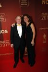 Amsterdam 18 december 2019
Sportman/ sportvrouw van het jaar gala in AFAS live ( Sportgala)
Barbara Barend met haar vader Frits