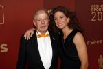 Amsterdam 18 december 2019
Sportman/ sportvrouw van het jaar gala in AFAS live ( Sportgala)
Barbara Barend met haar vader Frits