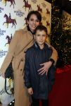Amsterdam 19 december 2019
Premiere kerstcircus in Carre. Igone de Jongh kwam met haar zoon