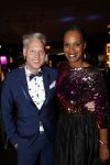 Amsterdam 12 december 2019
Luxury fair LXRY in de rai. Jasmine Sendar met een kennis