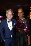 Amsterdam 12 december 2019
Luxury fair LXRY in de rai. Jasmine Sendar met een kennis