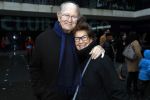 Amsterdam 22 december 2019
RTL Christmas show in de ziggo Dome. Joop en Janine v d Ende . Joop is 15 kg afgevallen