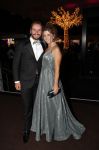 Amsterdam 12 december 2019
Luxury fair LXRY in de rai. Joost Luiten met zijn vriendin