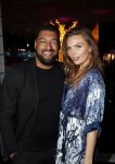 Amsterdam 12 december 2019
Luxury fair LXRY in de rai. Kim Feenstra kwam met haar vriend