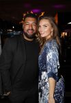 Amsterdam 12 december 2019
Luxury fair LXRY in de rai. Kim Feenstra kwam met haar vriend