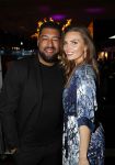 Amsterdam 12 december 2019
Luxury fair LXRY in de rai. Kim Feenstra kwam met haar vriend