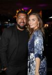 Amsterdam 12 december 2019
Luxury fair LXRY in de rai. Kim Feenstra kwam met haar vriend