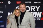 Arnhem 21 december 2019
Badr Hari versus Rico Verhoeven in het geldredome. Klaas Hummel  met vrouw