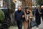 Amsterdam 14 december 2019
Marco Borsato en Leontine Borsato in amsterdam zuid.