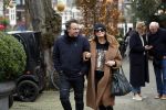Amsterdam 14 december 2019
Marco Borsato en Leontine Borsato in amsterdam zuid.