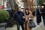 Amsterdam 14 december 2019
Marco Borsato en Leontine Borsato in amsterdam zuid.