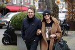 Amsterdam 14 december 2019
Marco Borsato en Leontine Borsato in amsterdam zuid.