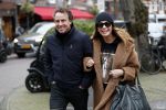 Amsterdam 14 december 2019
Marco Borsato en Leontine Borsato in amsterdam zuid.