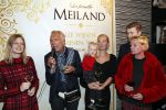 Noordwijk 13 decemnber 2019
Martien Meiland, moeder Erica, dochter Maxime, kleindochter Claire en dochter Montana tijdens de presentatie van de nieuwe wijncollectie van de familie Meiland. De bekende tv-familie brengt drie wijnen uit, onder de naam La Famille Meiland