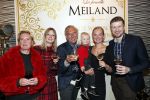 Noordwijk 13 decemnber 2019
Martien Meiland, moeder Erica, dochter Maxime, kleindochter Claire en dochter Montana tijdens de presentatie van de nieuwe wijncollectie van de familie Meiland. De bekende tv-familie brengt drie wijnen uit, onder de naam La Famille Meiland