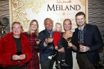 Noordwijk 13 decemnber 2019
Martien Meiland, moeder Erica, dochter Maxime, kleindochter Claire en dochter Montana tijdens de presentatie van de nieuwe wijncollectie van de familie Meiland. De bekende tv-familie brengt drie wijnen uit, onder de naam La Famille Meiland