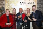 Noordwijk 13 decemnber 2019
Martien Meiland, moeder Erica, dochter Maxime, kleindochter Claire en dochter Montana tijdens de presentatie van de nieuwe wijncollectie van de familie Meiland. De bekende tv-familie brengt drie wijnen uit, onder de naam La Famille Meiland