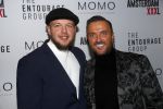 Amsterdam 3 december 2019
Presentatie Amsterdam XXXL in Momo. Mick Harren met zoon Bowy  en Madame Movement