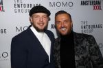Amsterdam 3 december 2019
Presentatie Amsterdam XXXL in Momo. Mick Harren met zoon Bowy  en Madame Movement