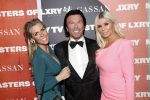 Amsterdam 12 december 2019
Luxury fair LXRY in de rai. Peter Merksteijn met vrouw en dochter Stephanie