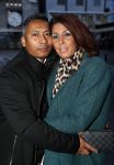 Amsterdam 22 december 2019
Rachel Hazes met haar nieuwe vriend Mike