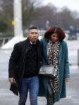 Amsterdam 22 december 2019
Rachel Hazes met haar nieuwe vriend Mike