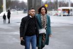Amsterdam 22 december 2019
Rachel Hazes met haar nieuwe vriend Mike