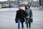 Amsterdam 22 december 2019
Rachel Hazes met haar nieuwe vriend Mike