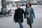 Amsterdam 22 december 2019
Rachel Hazes met haar nieuwe vriend Mike