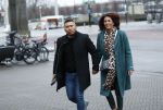 Amsterdam 22 december 2019
Rachel Hazes met haar nieuwe vriend Mike
