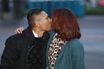 Amsterdam 22 december 2019
Rachel Hazes met haar nieuwe vriend Mike