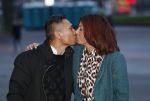 Amsterdam 22 december 2019
Rachel Hazes met haar nieuwe vriend Mike
