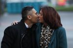 Amsterdam 22 december 2019
Rachel Hazes met haar nieuwe vriend Mike