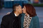 Amsterdam 22 december 2019
Rachel Hazes met haar nieuwe vriend Mike