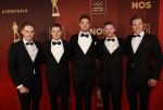 Amsterdam 18 december 2019
Sportman/ sportvrouw van het jaar gala in AFAS live ( Sportgala)
Baanwielrenners Roy v d Berg Harrie Lavreysen Jeffrey Hoogland Matthijs Buchli