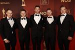 Amsterdam 18 december 2019
Sportman/ sportvrouw van het jaar gala in AFAS live ( Sportgala)
Baanwielrenners Roy v d Berg Harrie Lavreysen Jeffrey Hoogland Matthijs Buchli