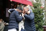 Amsterdam 14 december 2019
Joelle Gullit met haar vader Ruud Gullit en stiefbroer Nigel  op de cornelis schuytstraat