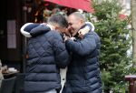 Amsterdam 14 december 2019
Joelle Gullit met haar vader Ruud Gullit en stiefbroer Nigel  op de cornelis schuytstraat
