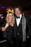 Amsterdam 12 december 2019
Luxury fair LXRY in de rai. Sonja Bakker met partner Barrie v Suijdam