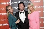 Amsterdam 12 december 2019
Luxury fair LXRY in de rai. Peter v Merksteijn met vrouw en dochter Stephanie