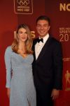 Amsterdam 18 december 2019
Sportman/ sportvrouw van het jaar gala in AFAS live ( Sportgala)
Tess Wester met haar vriend Mart Lieder