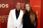 Amsterdam 18 december 2019
Sportman/ sportvrouw van het jaar gala in AFAS live ( Sportgala). Verona v d Leur met partner