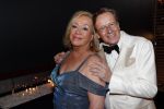 Den Haag 16 december 2019
De society lunch in hotel crown plaza . Viola Holt met Frank Jansen