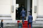 Den haag 10 januari 2022
Balkonscene nieuwe kabinet op paleis Noordeinde.
Koning Willem Alexander Mark Rutte Wopke Hoekstra Hugo de Jonge Kasja ollongren Liesje Schreinemacher Franc Weerwind Dilan Yesilgoz Hanke Bruins Robbert Dijkgraaf Dennis Wiersma Mark Harbers Micky Adriaansens Rob Jetten Henk Staghouwer Christianne v d Wal Karien v Gennip Carola Schouten Ernst Kuipers en Conny Helder .