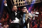Ede 21 januari 2011
Finale van TVOH The voice of Holland in Ede gepresenteerd door Wendy v Dijk en Martijn Krabbe. Ben Saunders wint uiteindelijk. Ben met dochter en Roel v Velsen
Peter Smulders bv