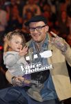Ede 21 januari 2011
Finale van TVOH The voice of Holland in Ede gepresenteerd door Wendy v Dijk en Martijn Krabbe. Ben Saunders wint uiteindelijk. Ben met dochter en Roel v Velsen
Peter Smulders bv