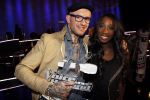 Ede 21 januari 2011
Finale van TVOH The voice of Holland in Ede gepresenteerd door Wendy v Dijk en Martijn Krabbe. Ben Saunders wint uiteindelijk. Ben met Pearl
Peter Smulders bv