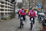 Amsterdam 23 december 2021
Dave Roelvink en een colega als fietskoerier voor Flink in Amsterdam zuid.